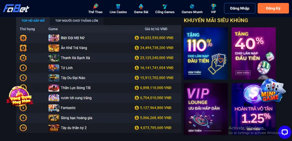 Hướng dẫn tham gia khuyến mãi luck8882 login